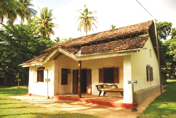 Martin Wickramasinghe's house, Koggala, Sri Lanka. Photograph©Chulie de Silva